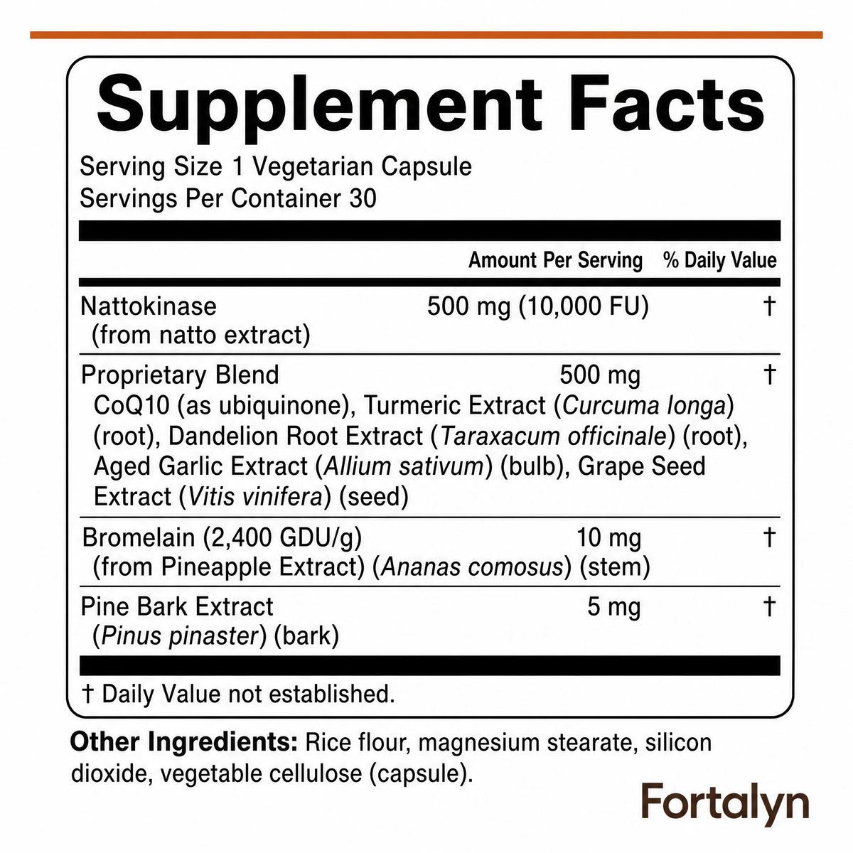 Max Potency Nattokinase 10,000 FU — Circulation Support
