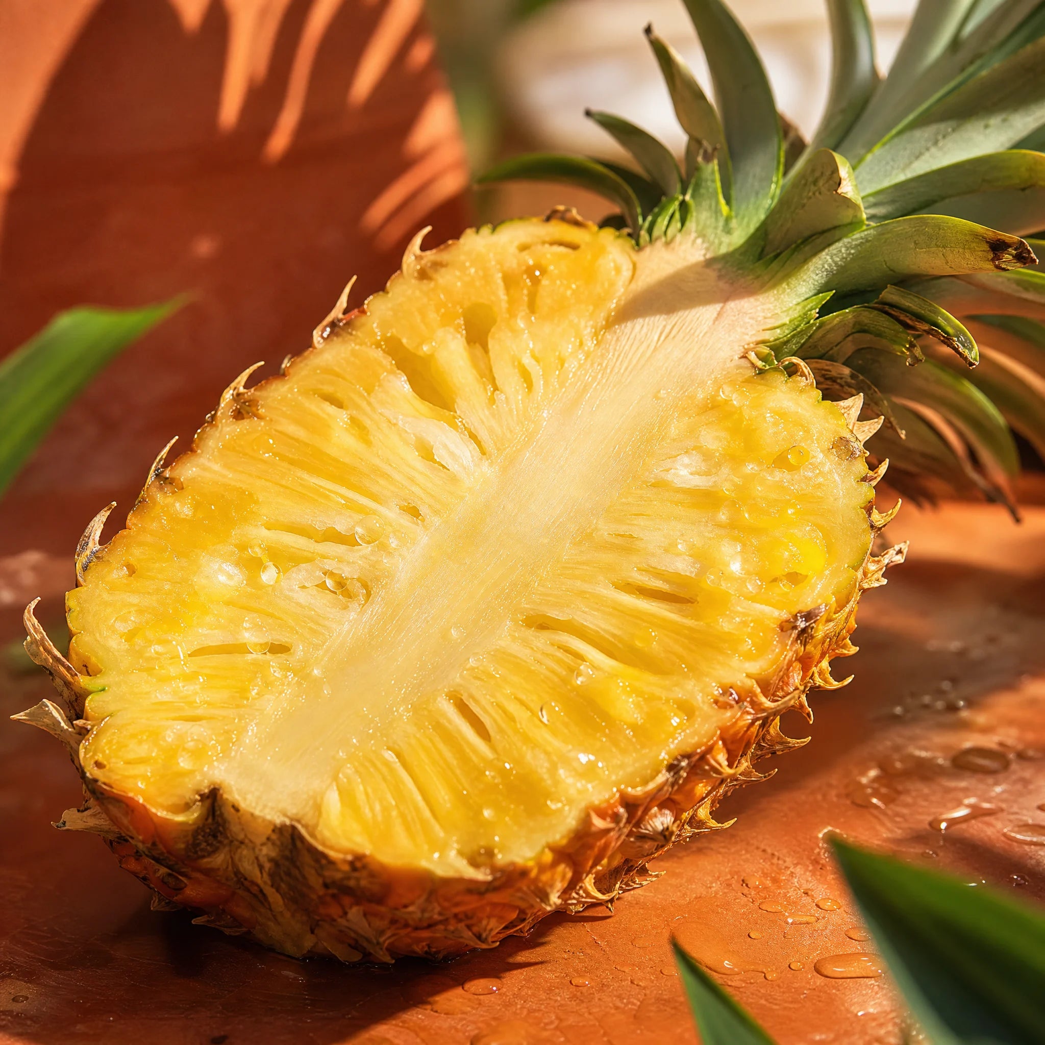Pineapple, source of bromelain